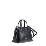 Borsa a Mano in Vera Pelle Nero