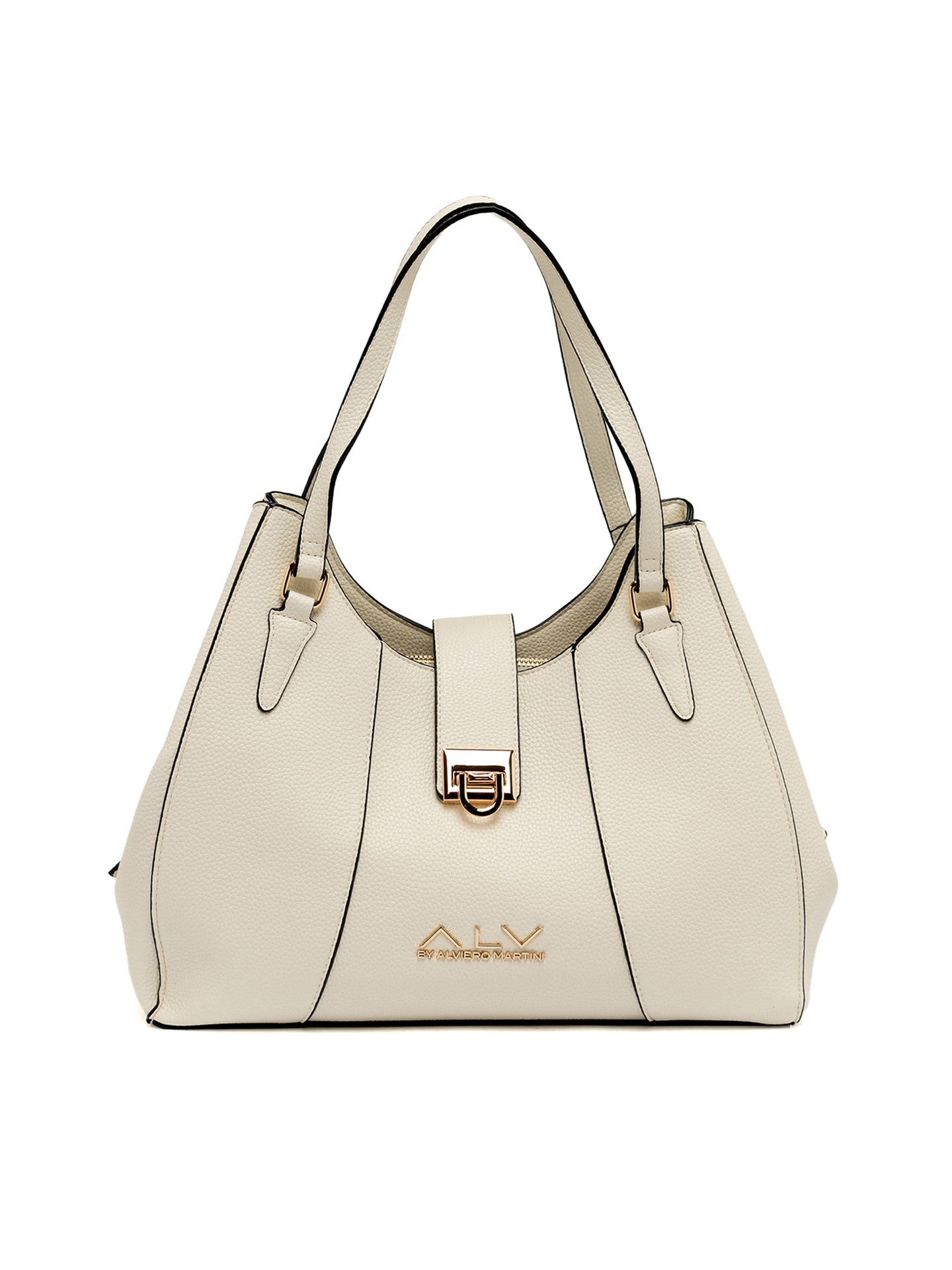 Borsa shopper da donna ALV - Bianco