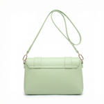 Borsa a Tracolla in Polyurethane Verde