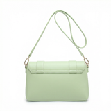 Borsa a Tracolla in Polyurethane Verde