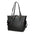 Borsa Shopper in Pelle Vegana Nero Pierre Cardin