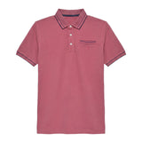 Camicia in Cotone Bordeaux