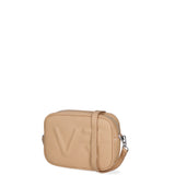Borsa a Tracolla in Dollaro Leather Sabbia