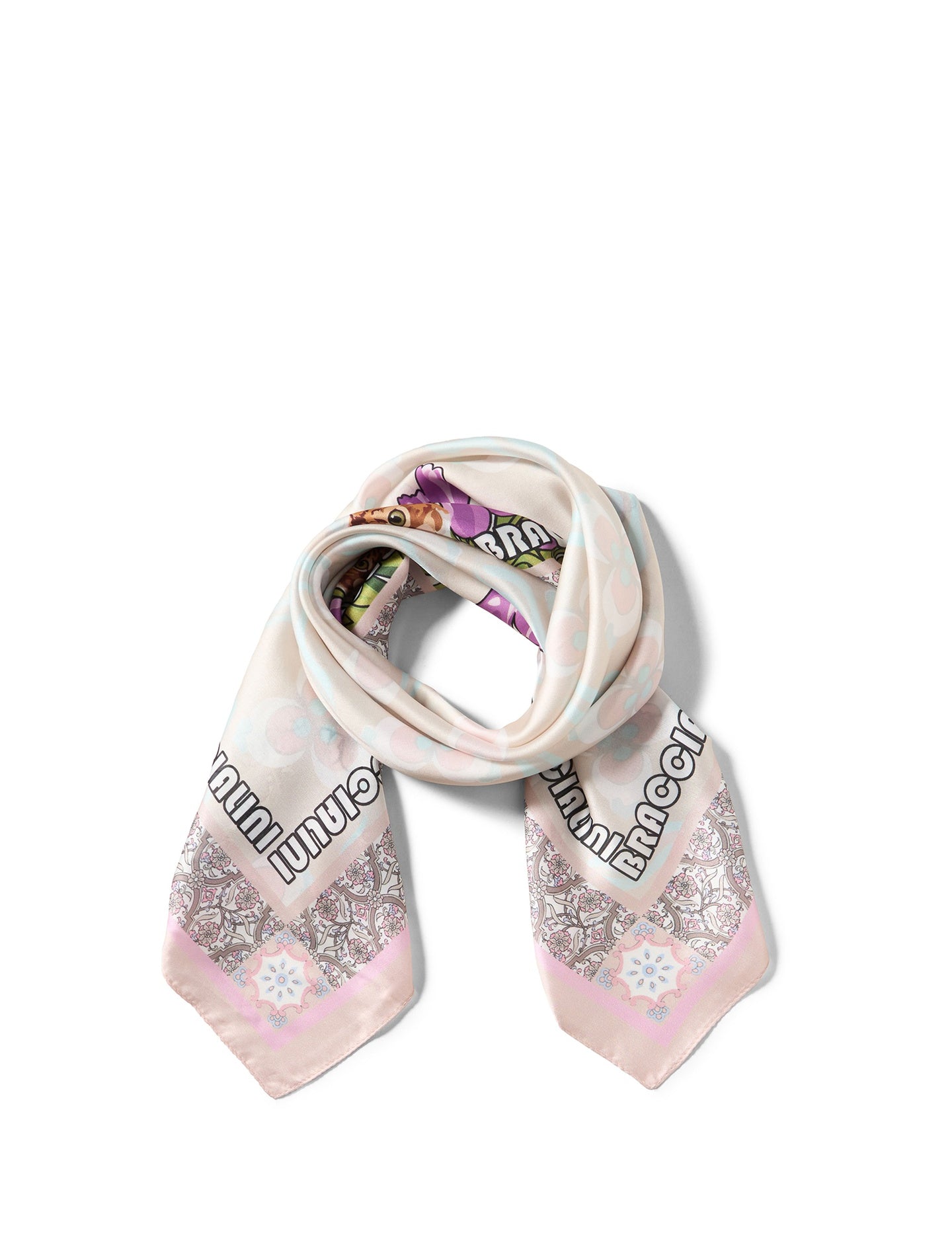 Foulard da Donna in Poliestere Multicolore Braccialini
