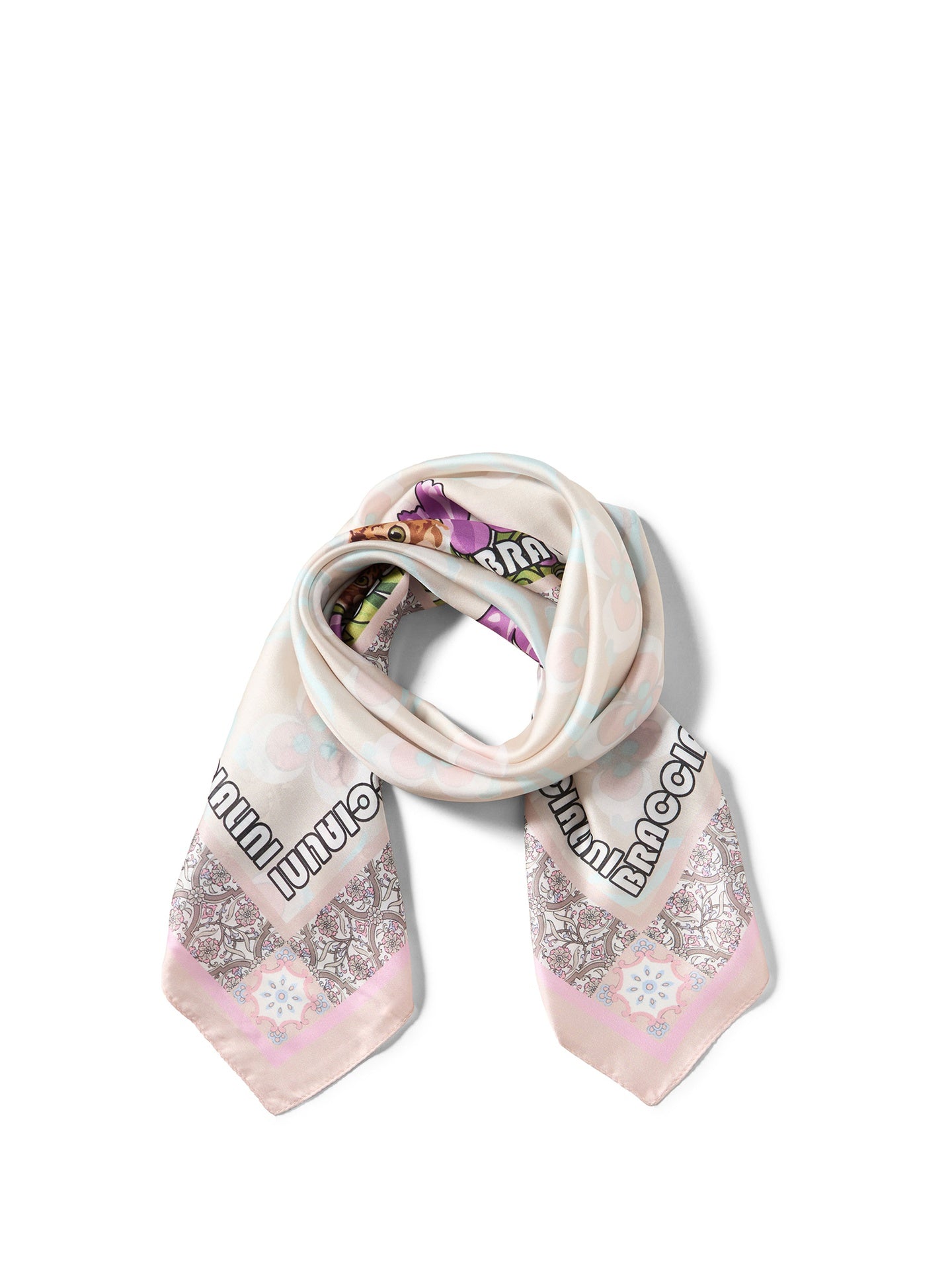 Foulard da Donna in Poliestere Multicolore Braccialini