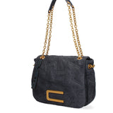 Borsa a spalla CUSTO - Blu