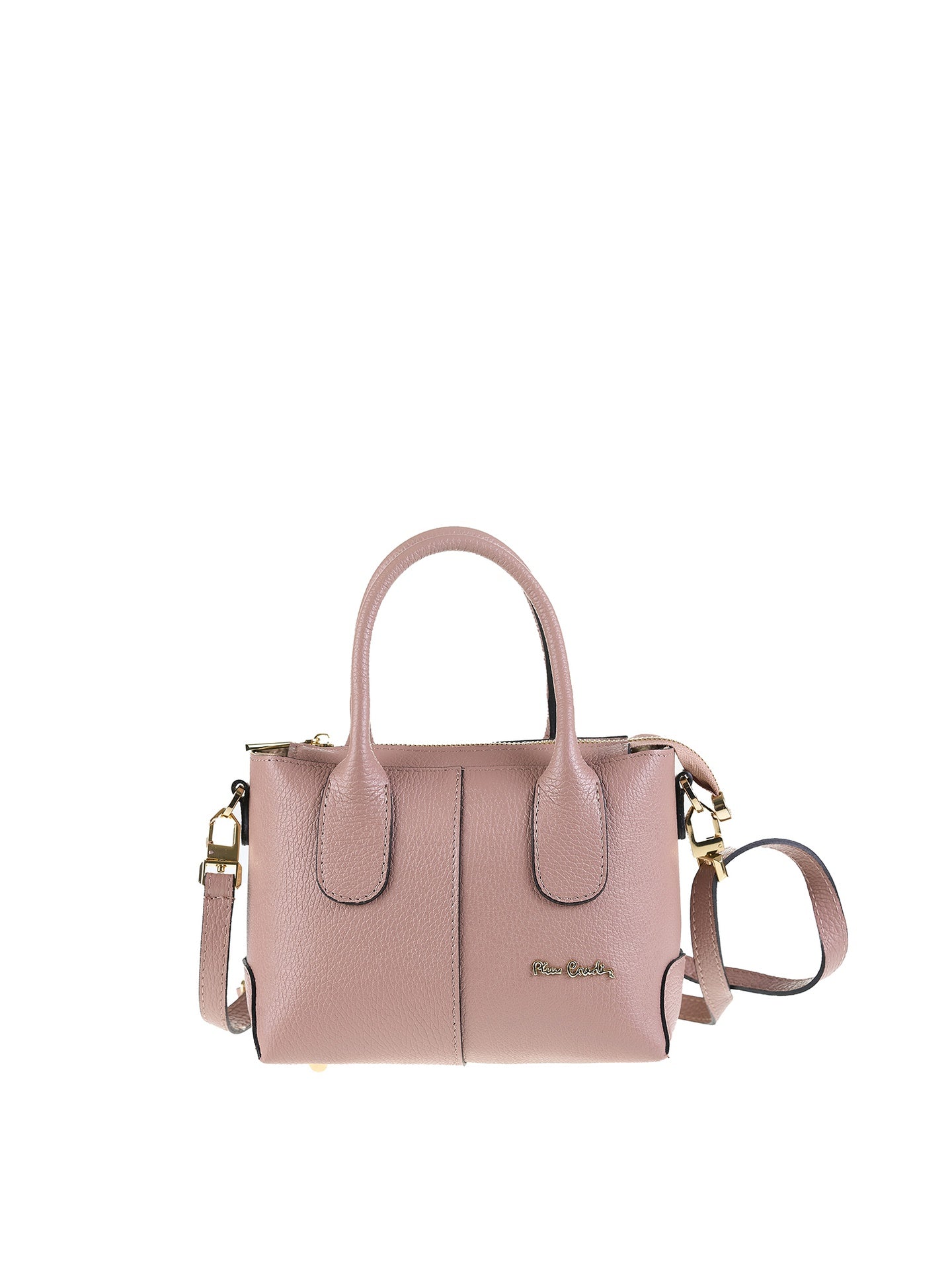 Borsa a Mano in Vera Pelle Malva Pierre Cardin