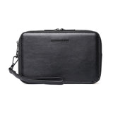 Pochette Uomo Zephyr Prime in Pelle Vegana Black Momo Design