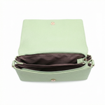 Borsa a Tracolla in Polyurethane Verde