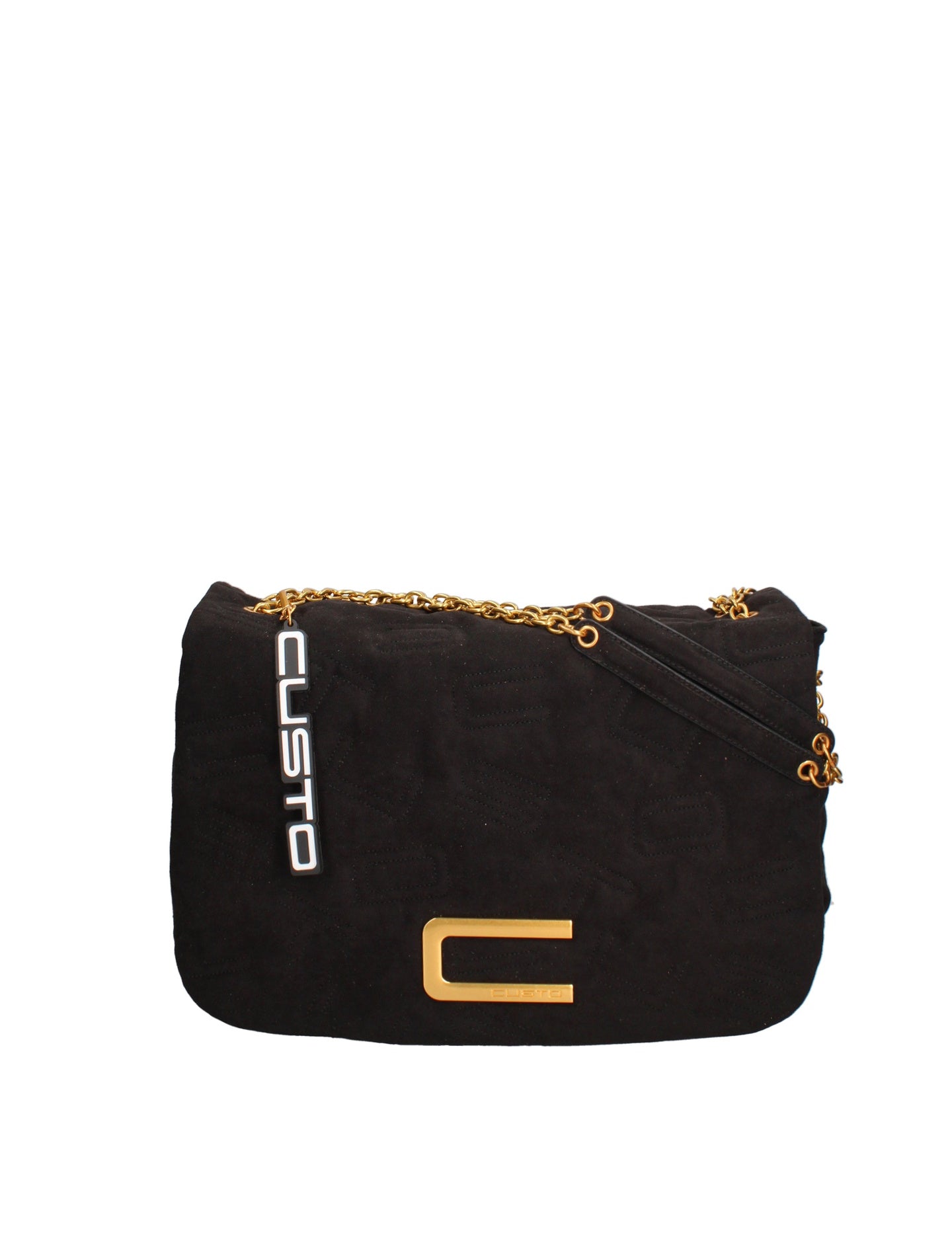 Borsa a spalla CUSTO - Nero