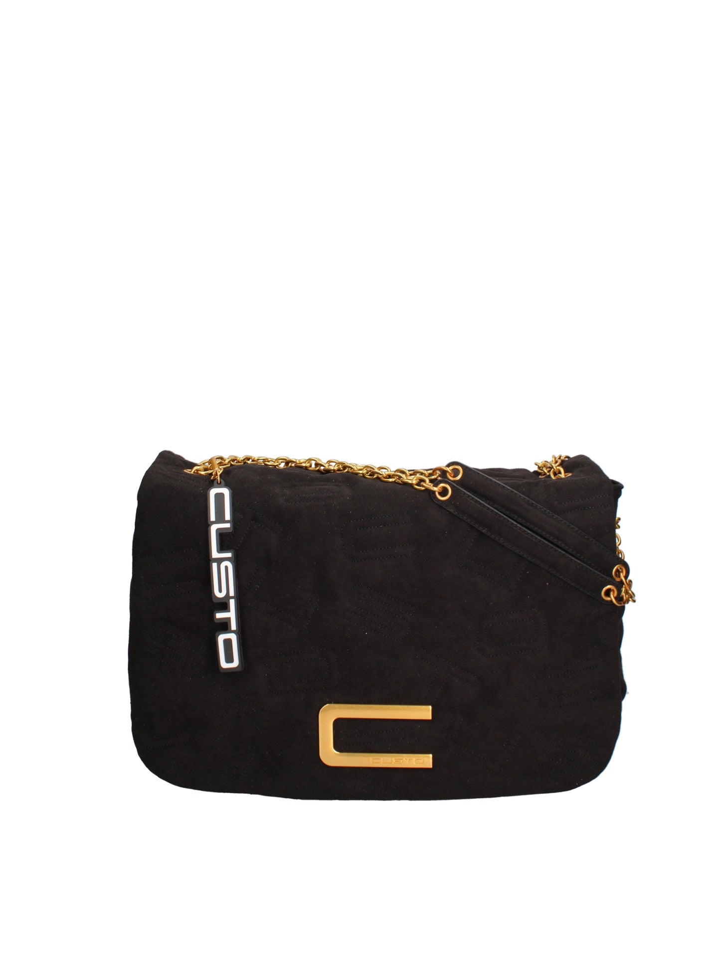 Borsa a spalla CUSTO - Nero
