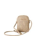 Borsa a tracolla in Pelle Vegana Khaki GianMarco Venturi