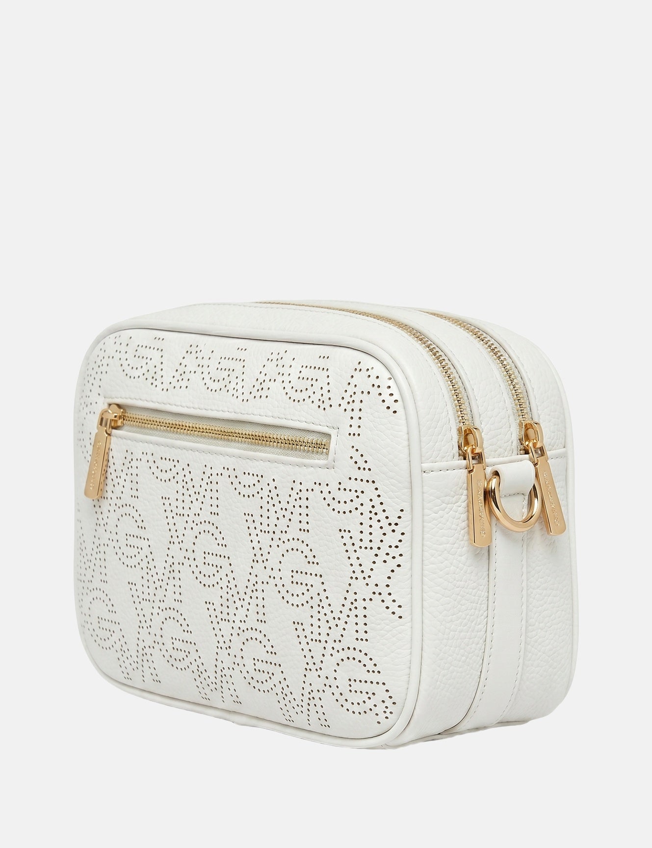 Borsa a tracolla in Pelle Vegana White
