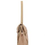 Borsa a Mano in Vera Pelle Cappuccino
