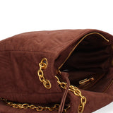 Borsa a spalla CUSTO - Marrone