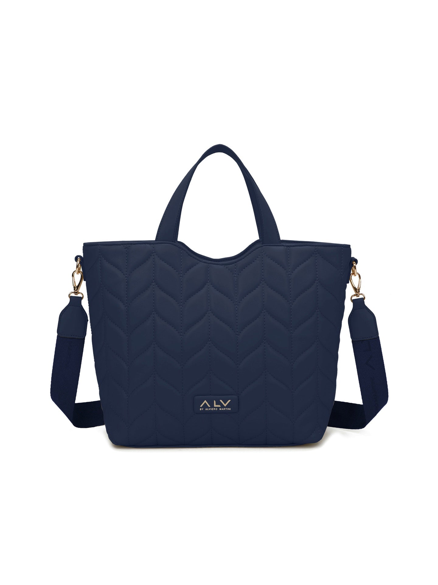 Borsa A Spalla da donna ALV - Blu Scuro