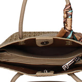 Borsa a Mano Donna in Pelle Vegana Verde