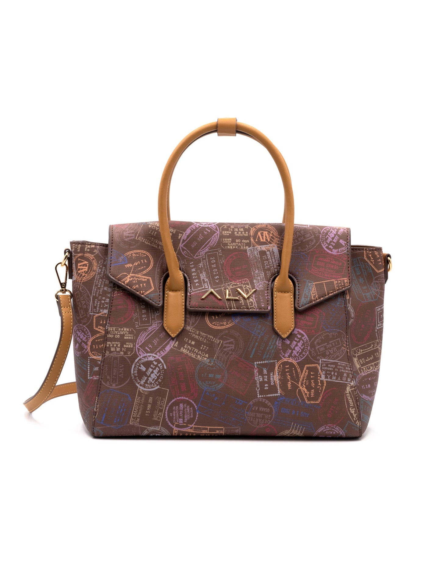 Borsa A Mano da donna ALV - Marrone