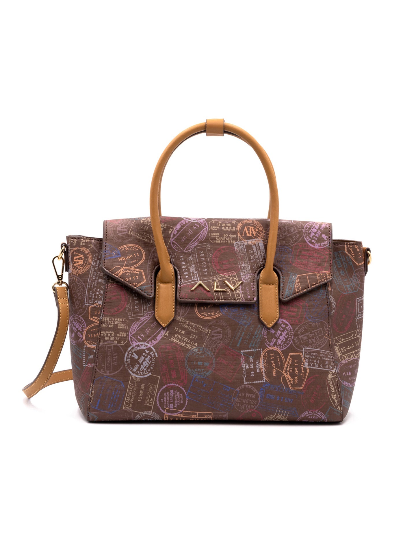 Borsa A Mano da donna ALV - Marrone