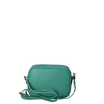 Borsa a Tracolla in Dollaro Leather Turchese