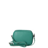 Borsa a Tracolla in Dollaro Leather Turchese