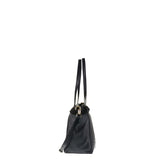 Borsa a Spalla in Vera Pelle Nero