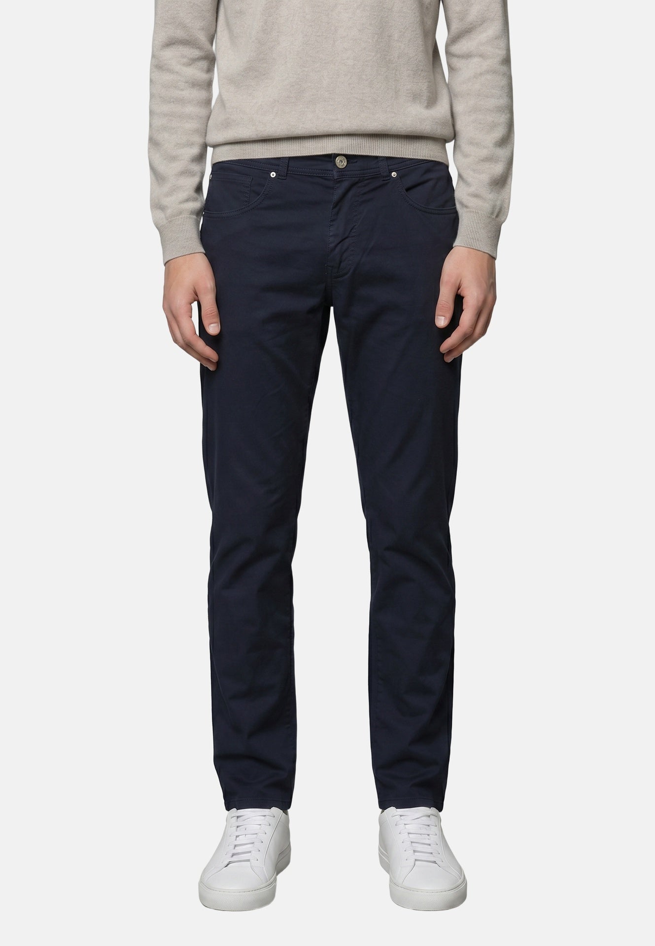 Jeans in Cotone Blu Navy Navigare