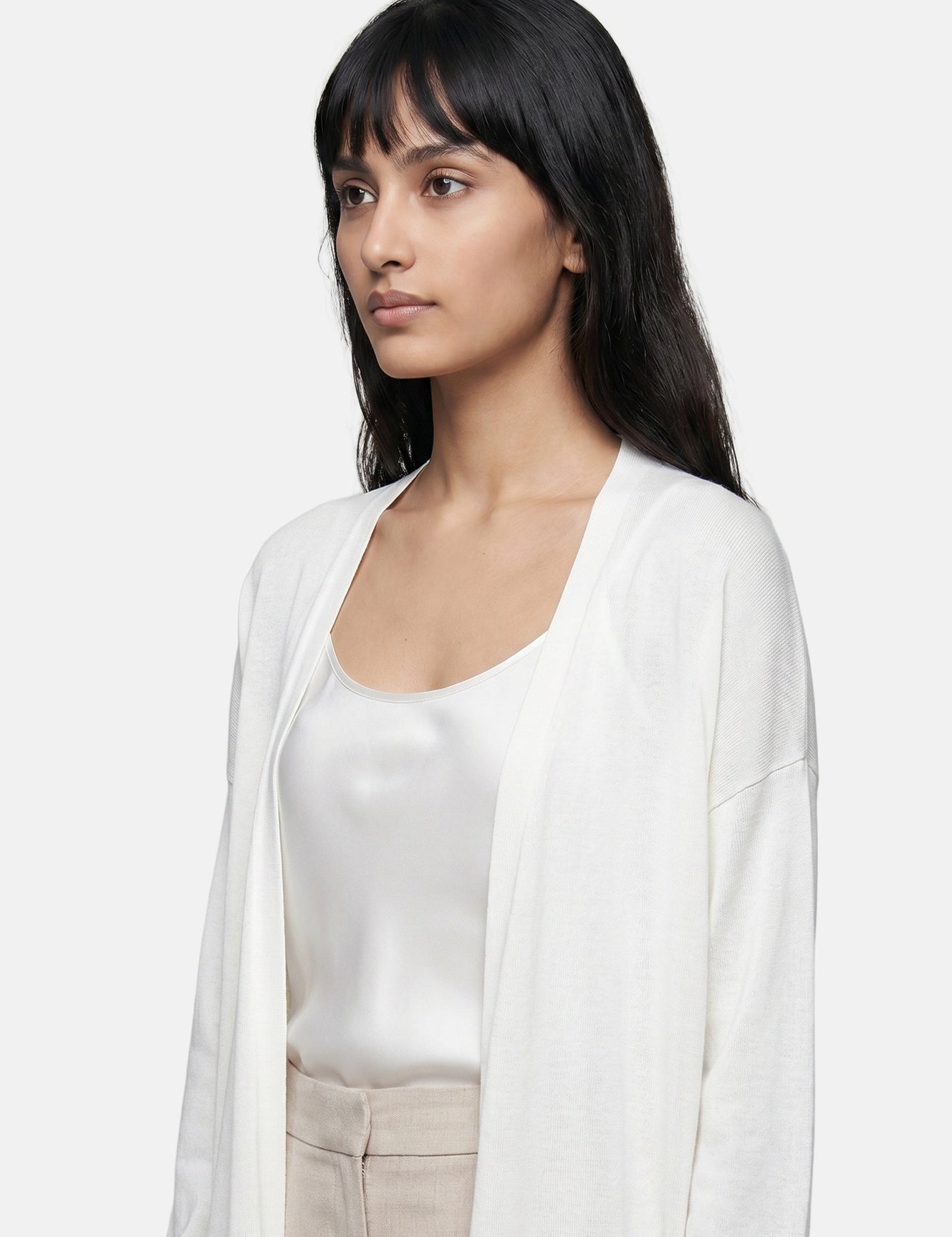 Vestito in Viscosa Bianco