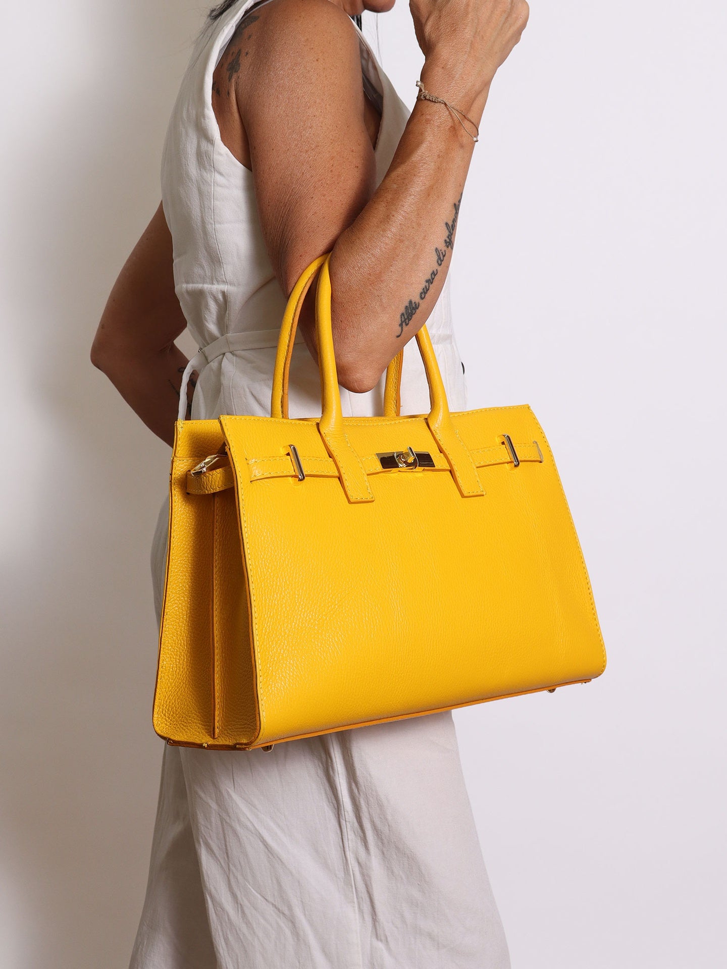 Borsa a mano 81008 | Giallo - Secretrend