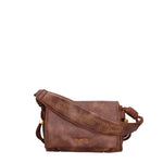 Borsa a tracolla CUSTO - Cuoio