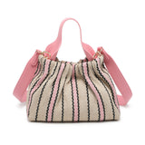 Borsa Shopper in Cotone Rosa