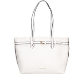 Borsa a Spalla in Polyester Bianco Pierre Cardin