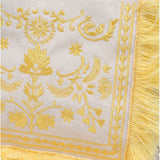 Borsa a Mano in Cotone Giallo