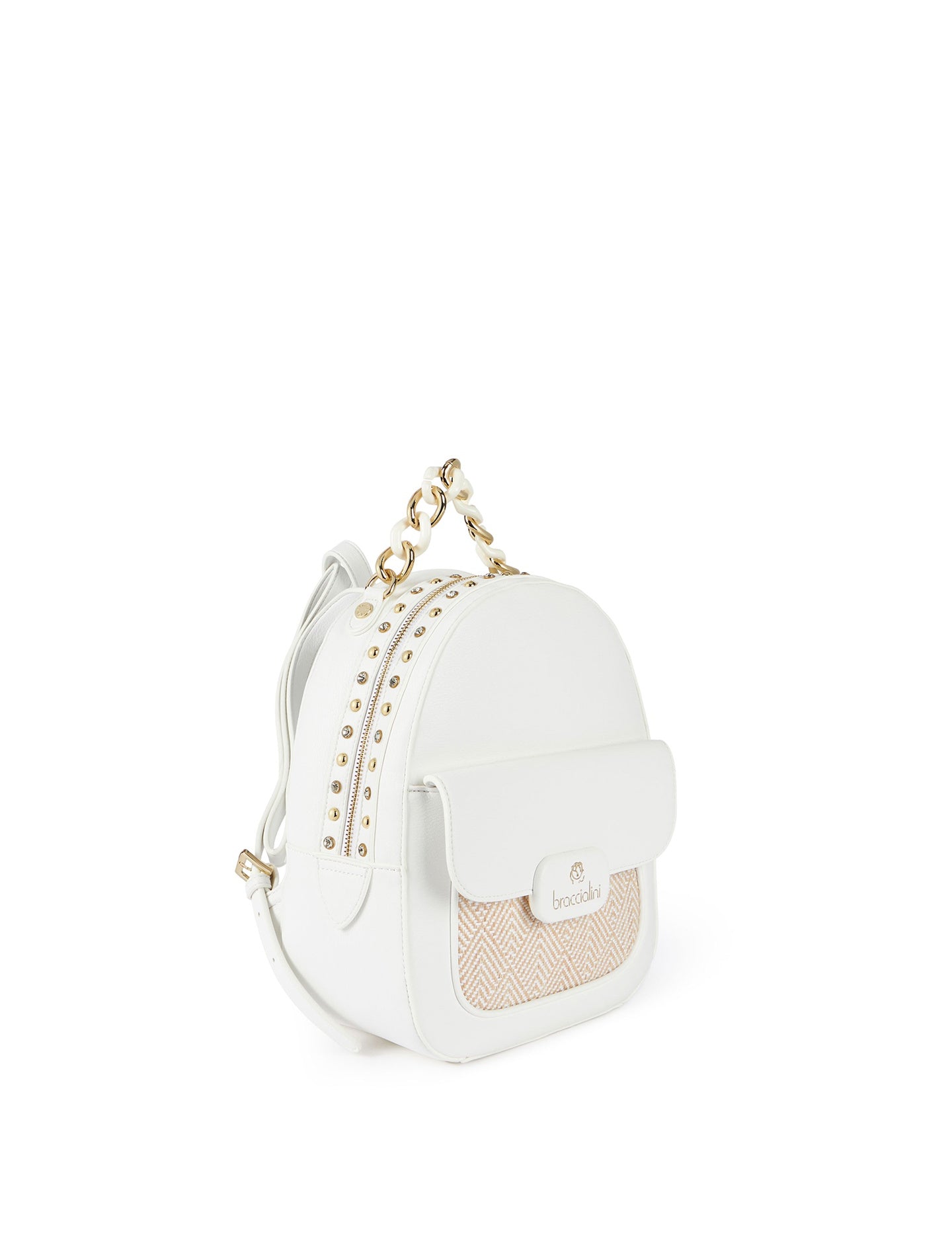 Zaino da Donna in Poliestere Bianco