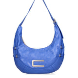 Borsa a spalla CUSTO - Bluette