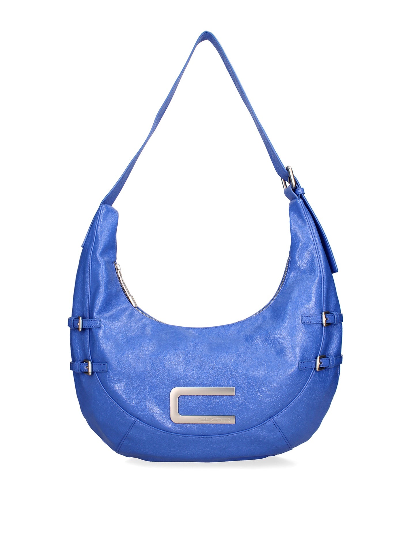 Borsa a spalla CUSTO - Bluette