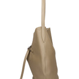 Borsa a Mano in Vera Pelle Cappuccino