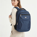 Zaino in Poliestere 100% Blu