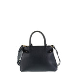 Borsa a Mano in Vera Pelle Nero
