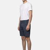 Pantaloncino in Cotone Blu Navy