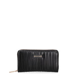 Portafoglio Donna in Pelle Vegana Nero Pierre Cardin