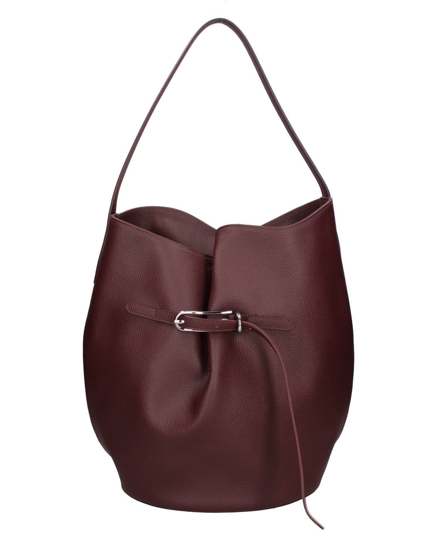 Borsa a Mano in Vera Pelle Bordeaux Chiara Ferretti