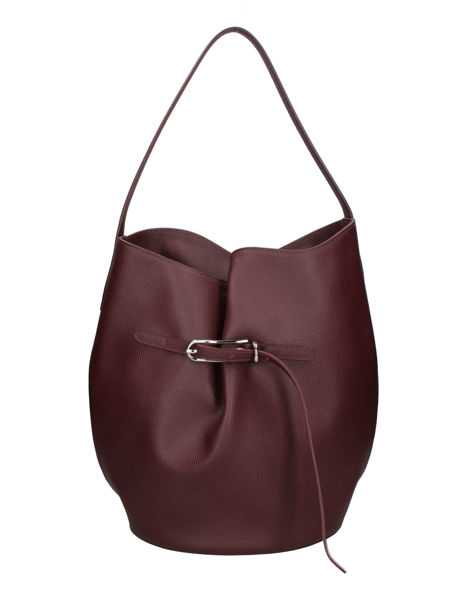 Borsa a Mano in Vera Pelle Bordeaux Chiara Ferretti