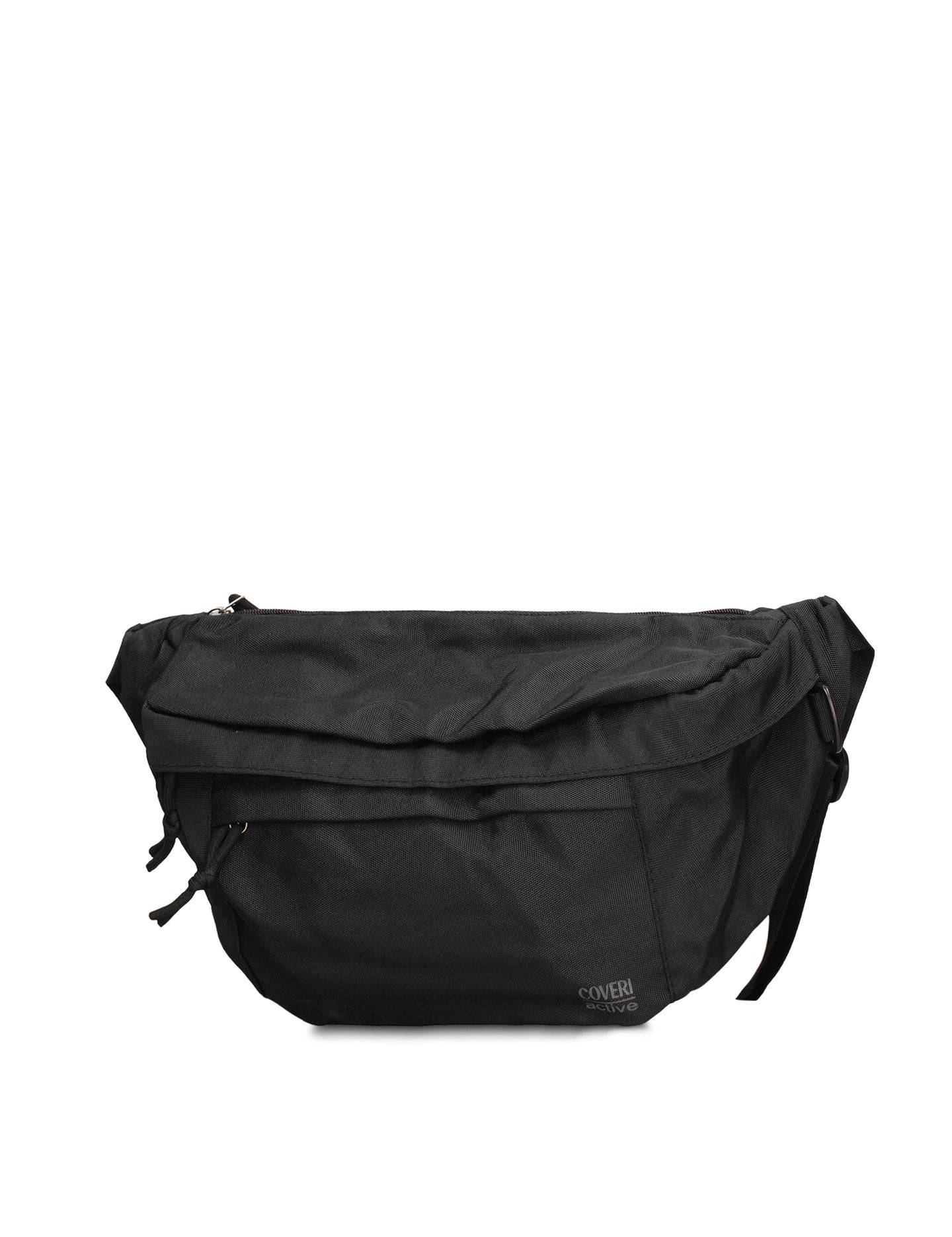 Marsupio in 100% Pu Vegan Leather Nero