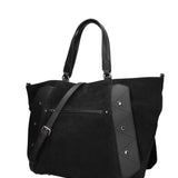 Borsa a Mano in Vera Pelle Nero