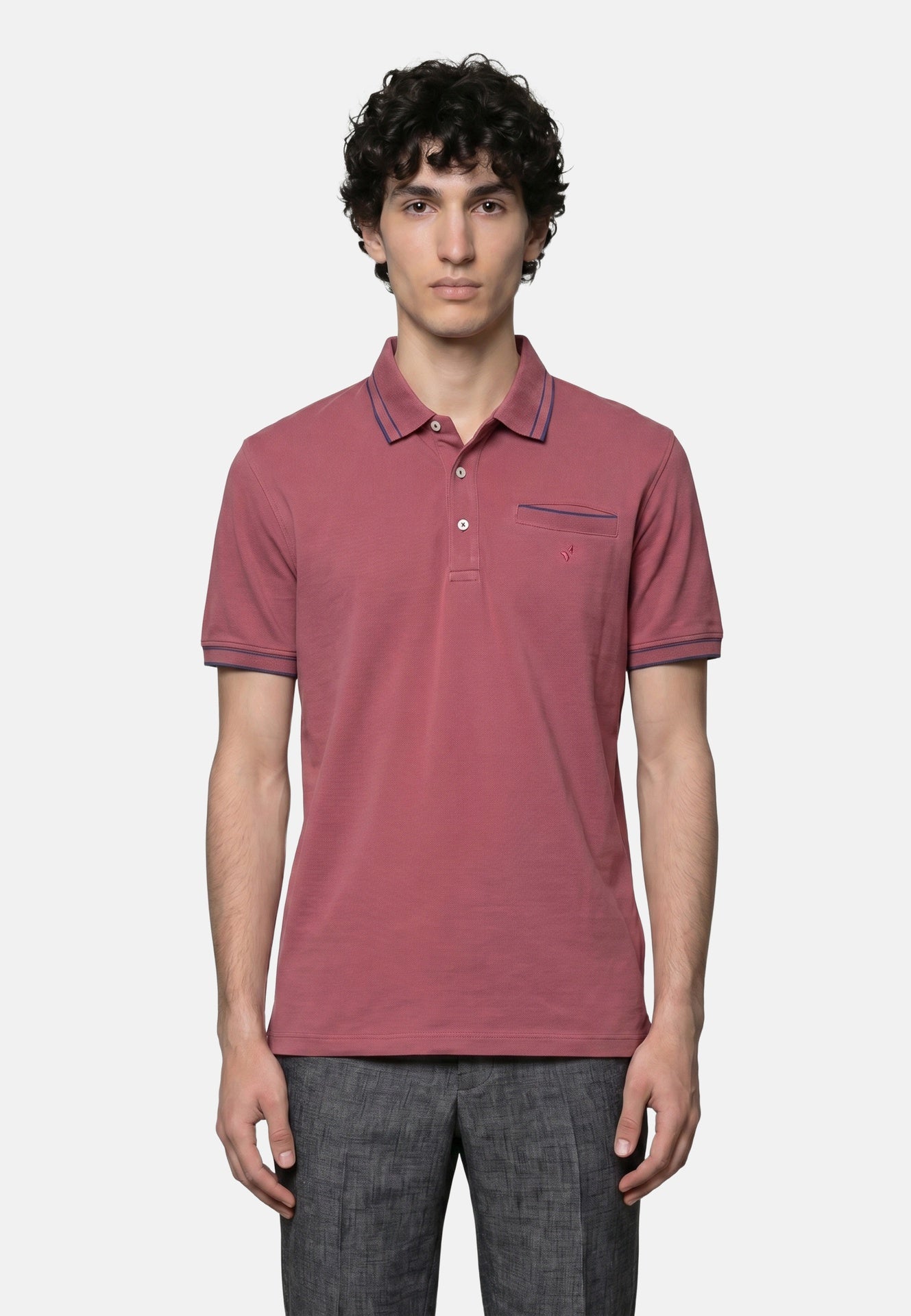 Camicia in Cotone Bordeaux Navigare