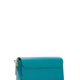 Borsa a Tracolla in Pelle Petrolio