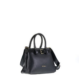 Borsa a Mano in Vera Pelle Nero