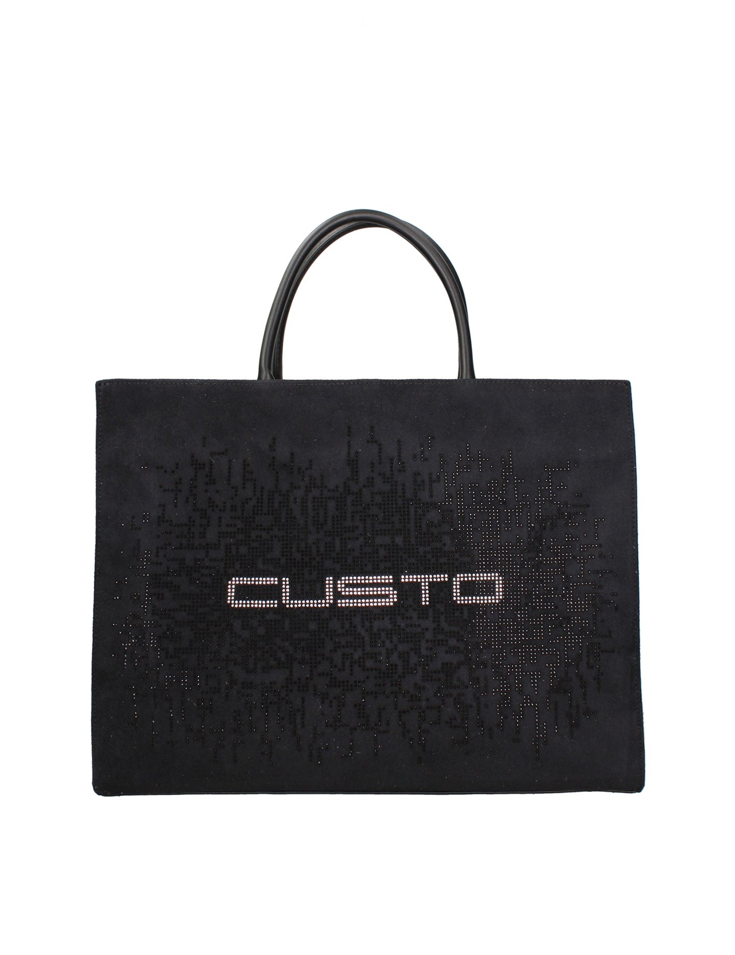Borsa a spalla CUSTO - Nero