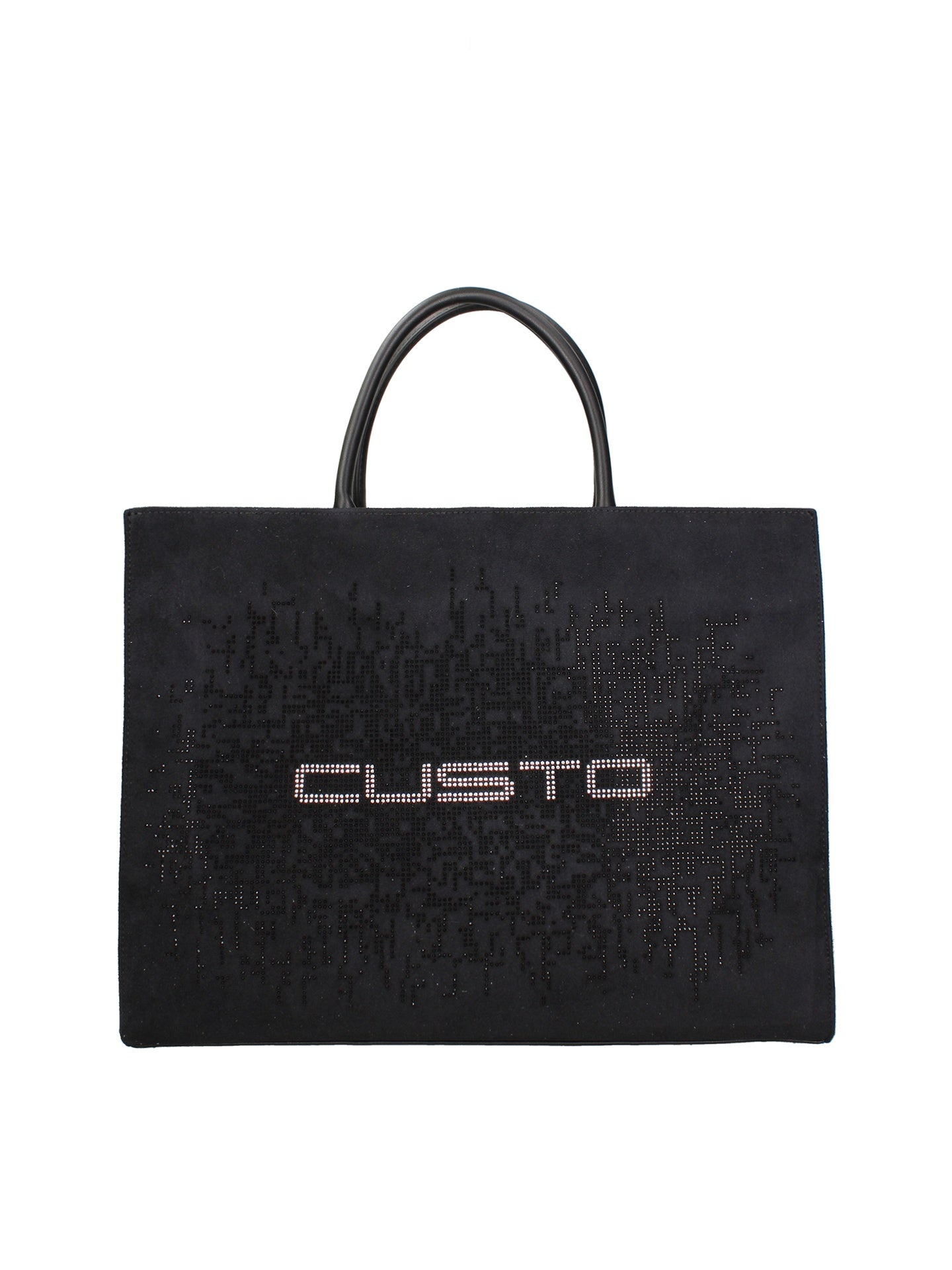 Borsa a spalla CUSTO - Nero